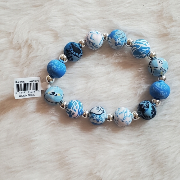 NWT Viva Beads Blue Brook Bracelet - Picture 5 of 9